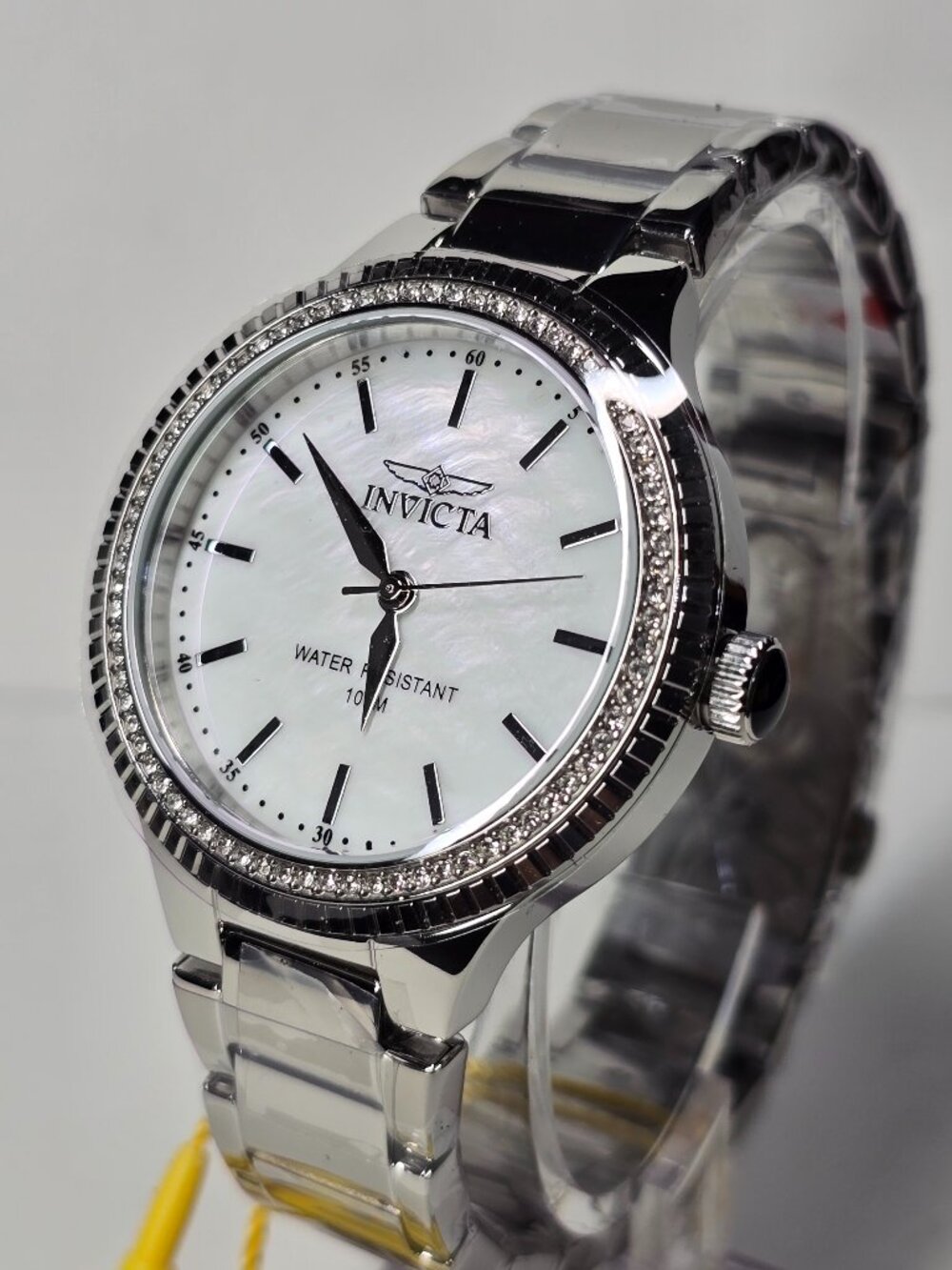 Invicta Angel Celertis Unisex Watch w/ Mother of Pearl Dial - 38mm Steel (50648)